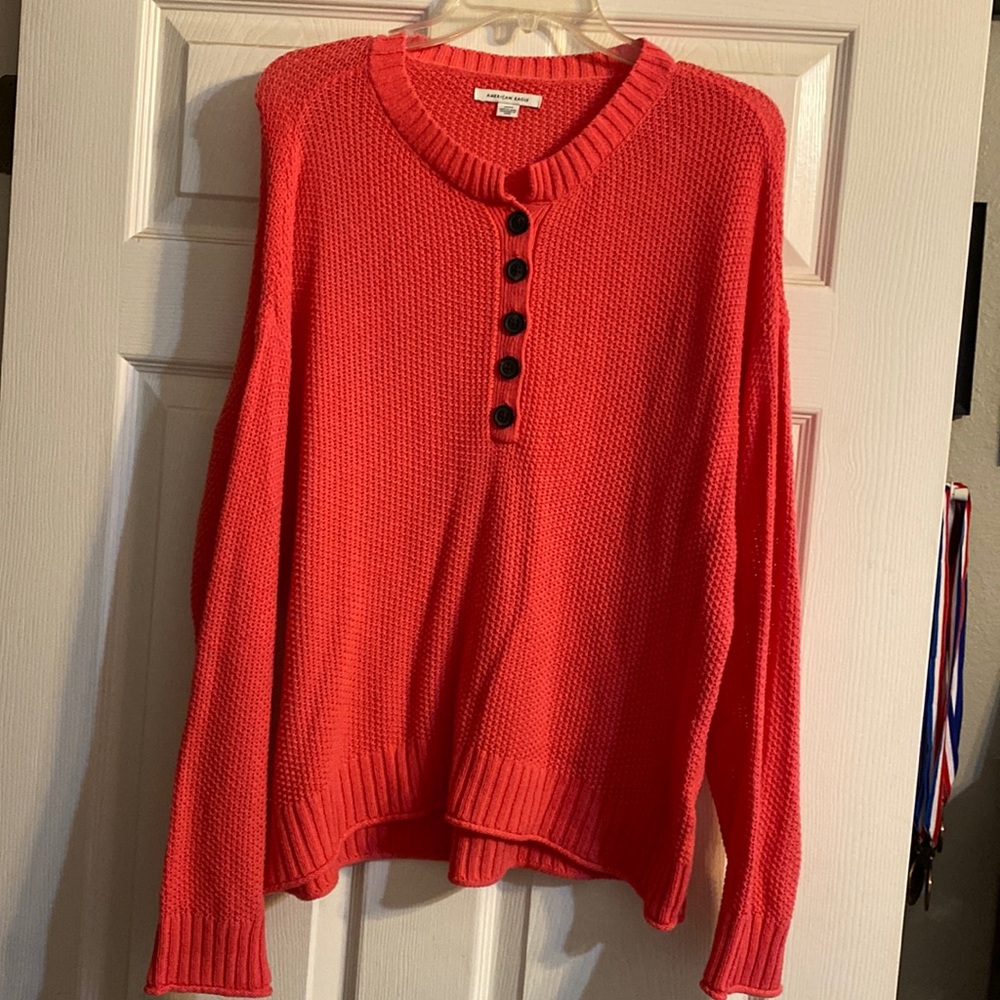 long sleeve shirt. sweater material
